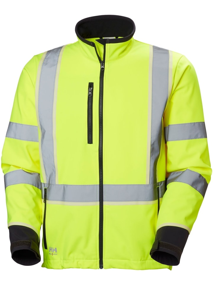Softshelljacke "Uc-Me Softs Jacket" in Gelb