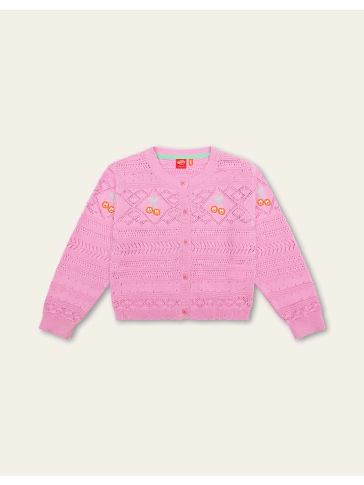 Vruity Cardigan in Rosa