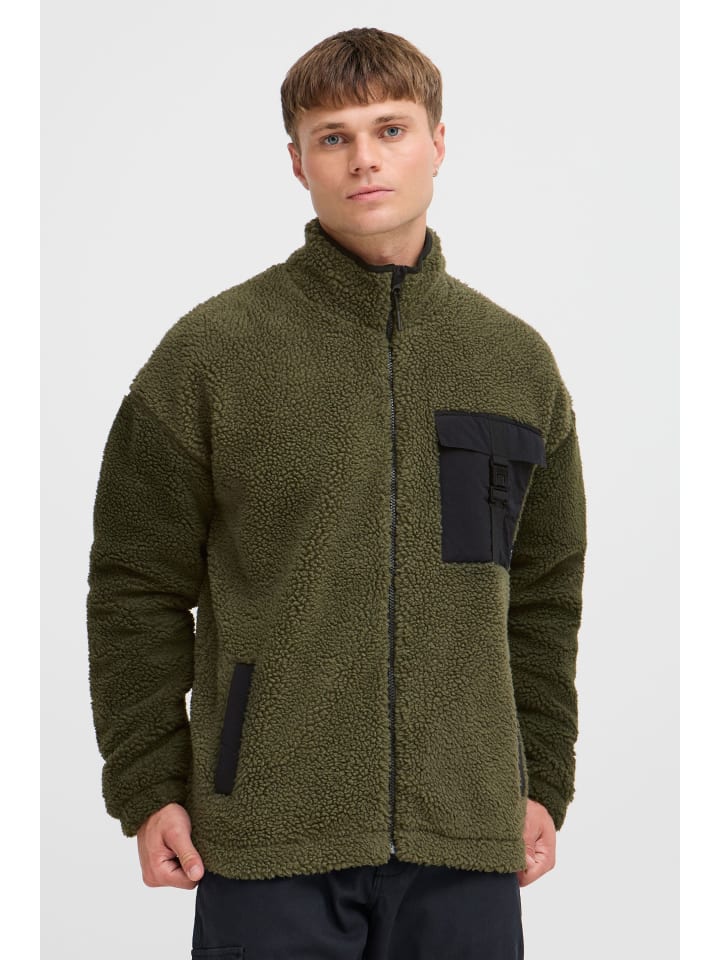 Fellimitatjacke IDTrautmar in Grün