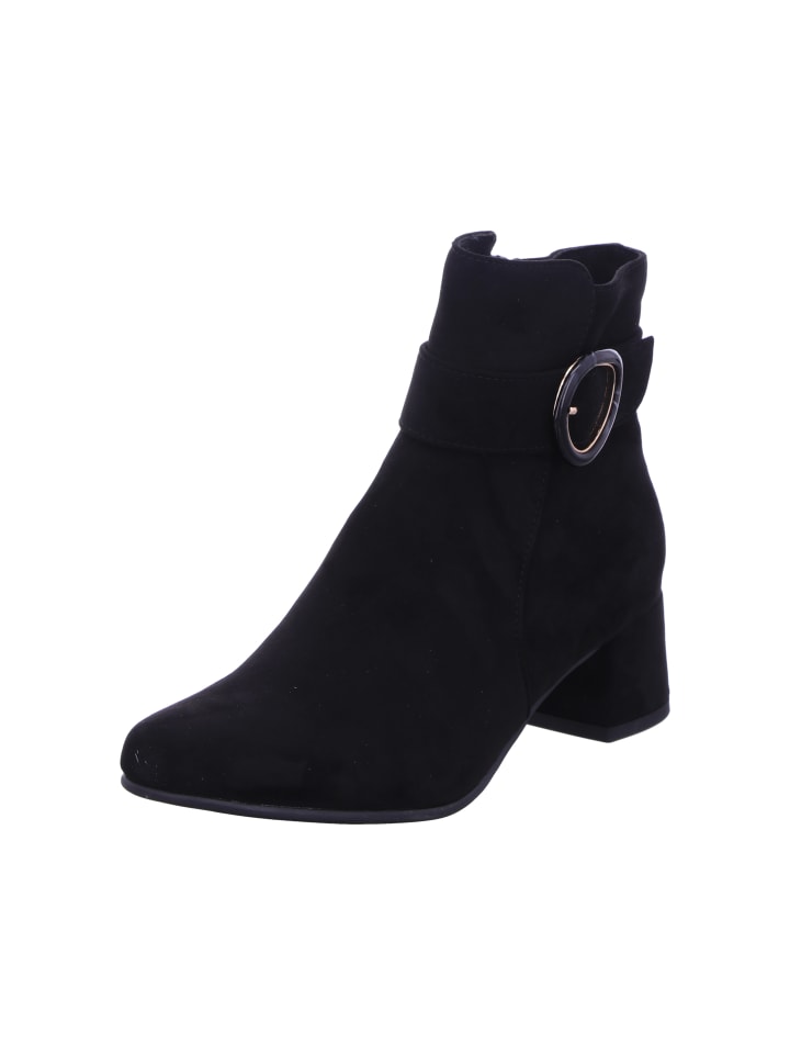 Stiefelette in schwarz