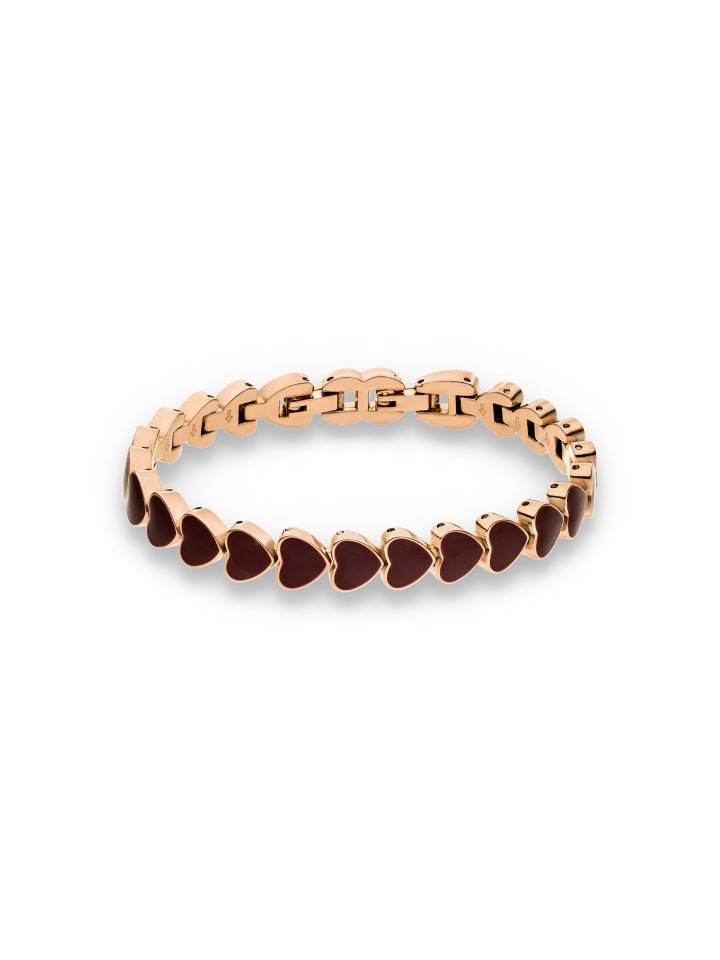 Armschmuck The Heart Row in roségold