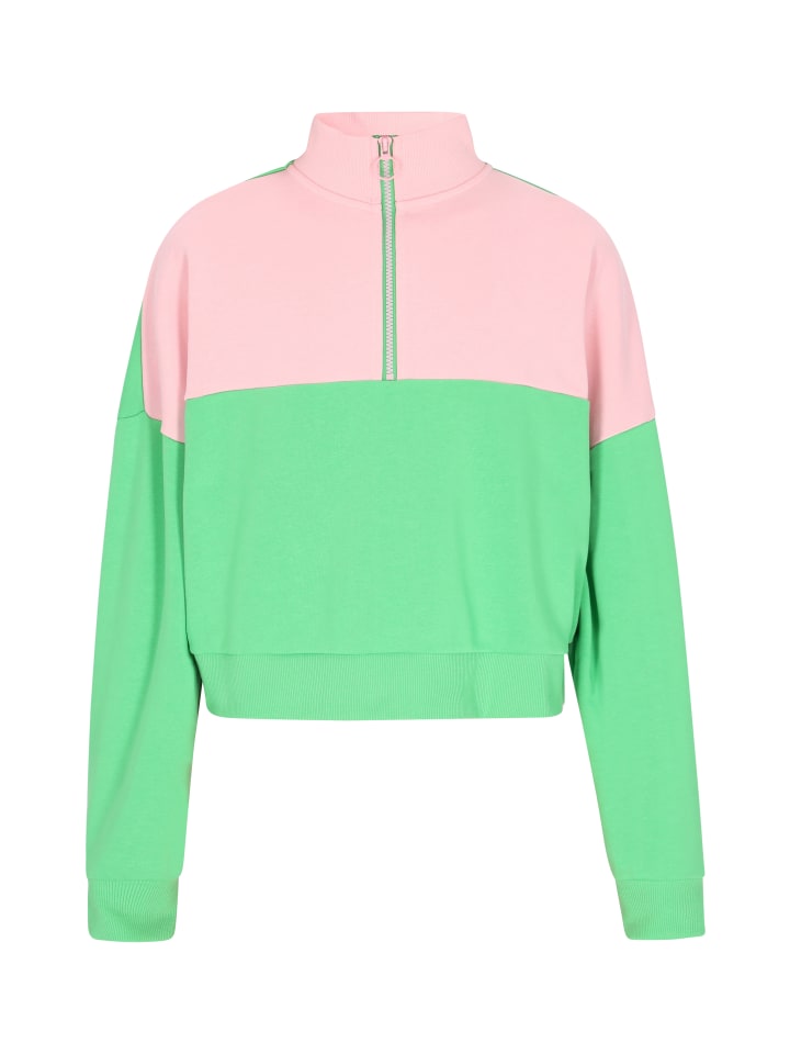Women Sweatshirt in rose green