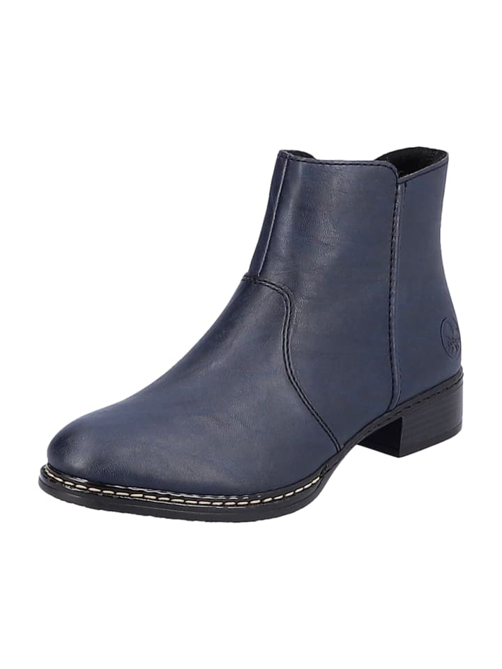 Komfort Stiefeletten in Blau