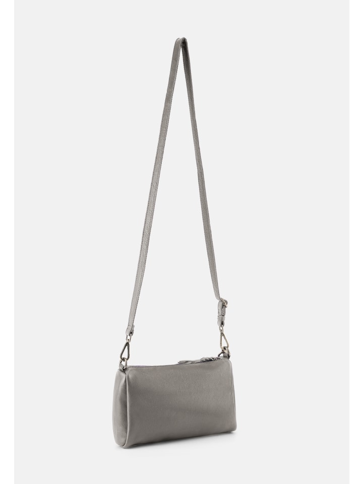 My Forever Friend Zipper-Crossbag grey in grau