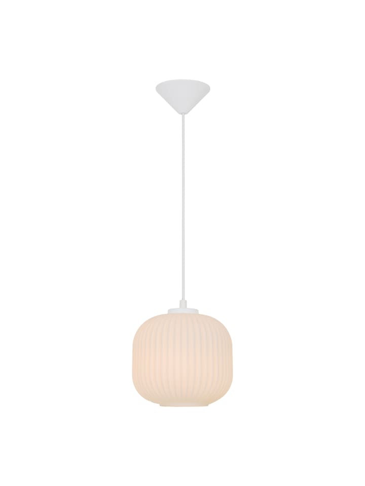 Pendelleuchte "GENEVA" in weiß - (L)20 cm x (B)20 cm x (H)128 cm