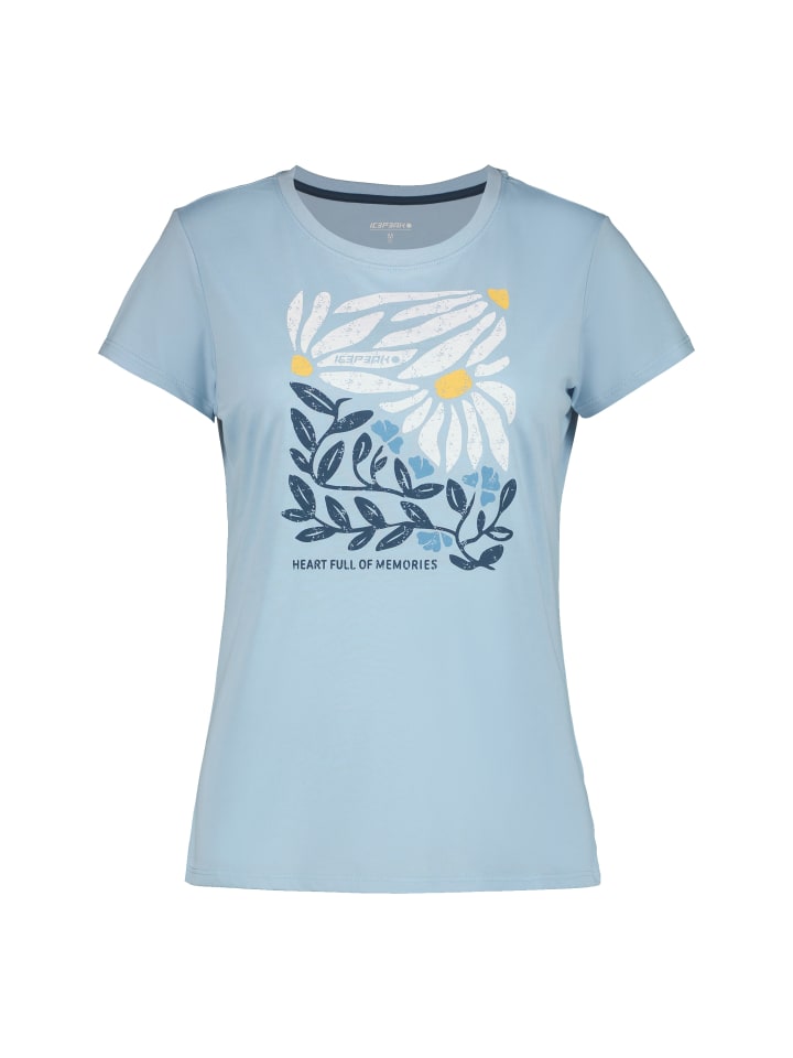 T-Shirt Belcher in Hellblau