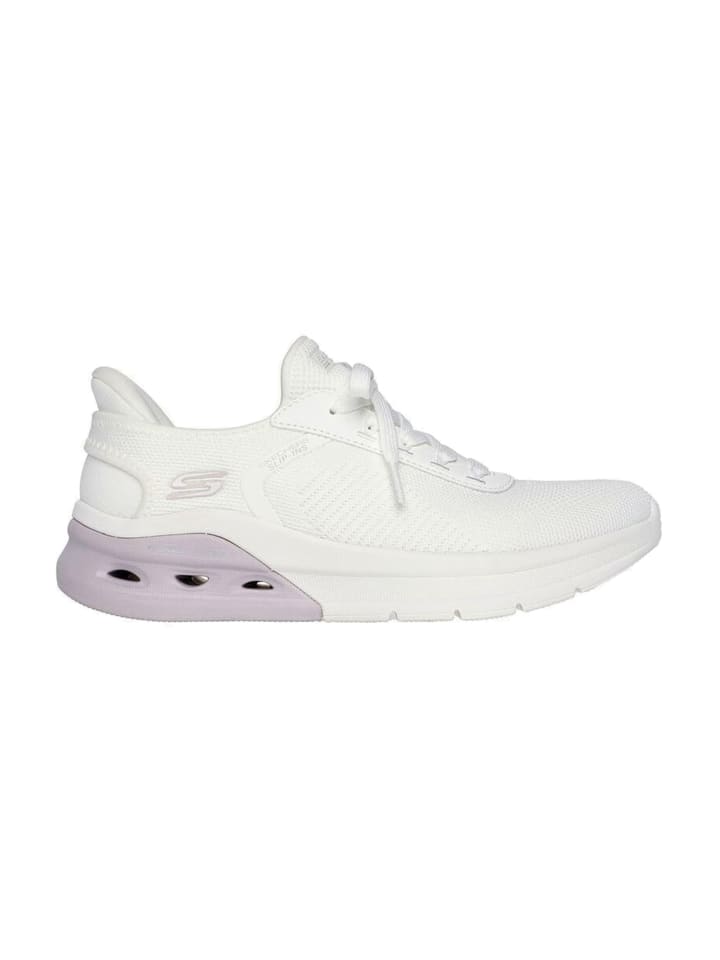 Sportliche Slipper in Weiß