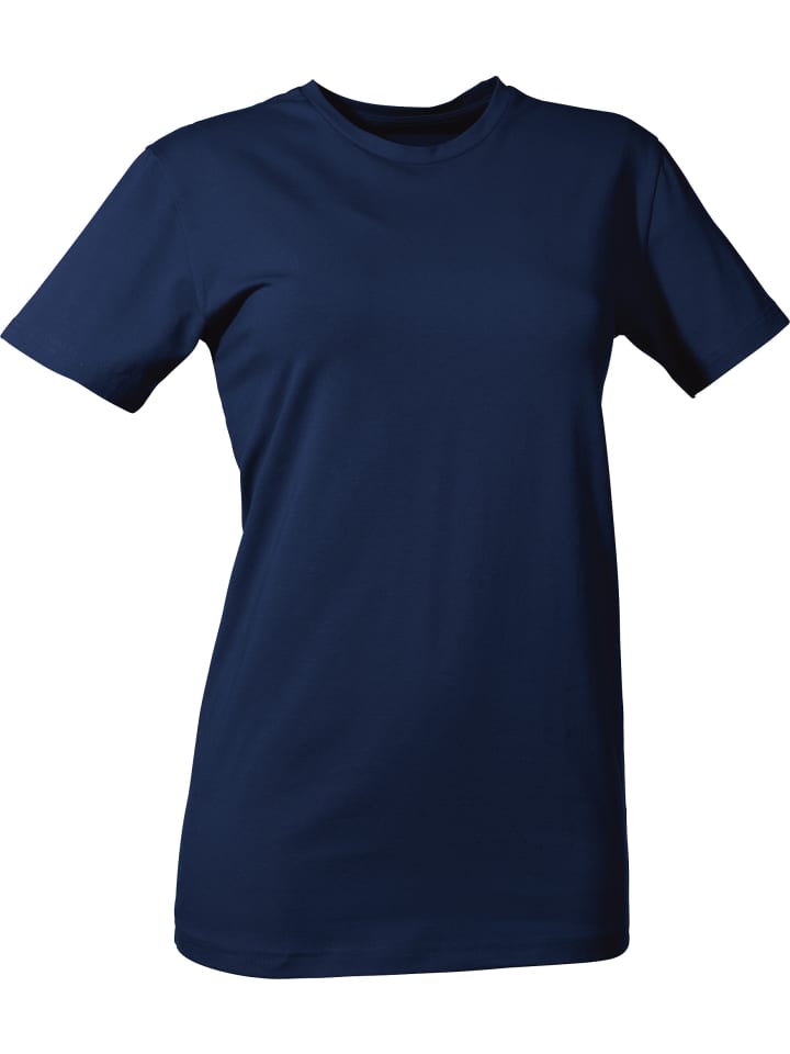 Single-Jersey Damen T-Shirt in marine