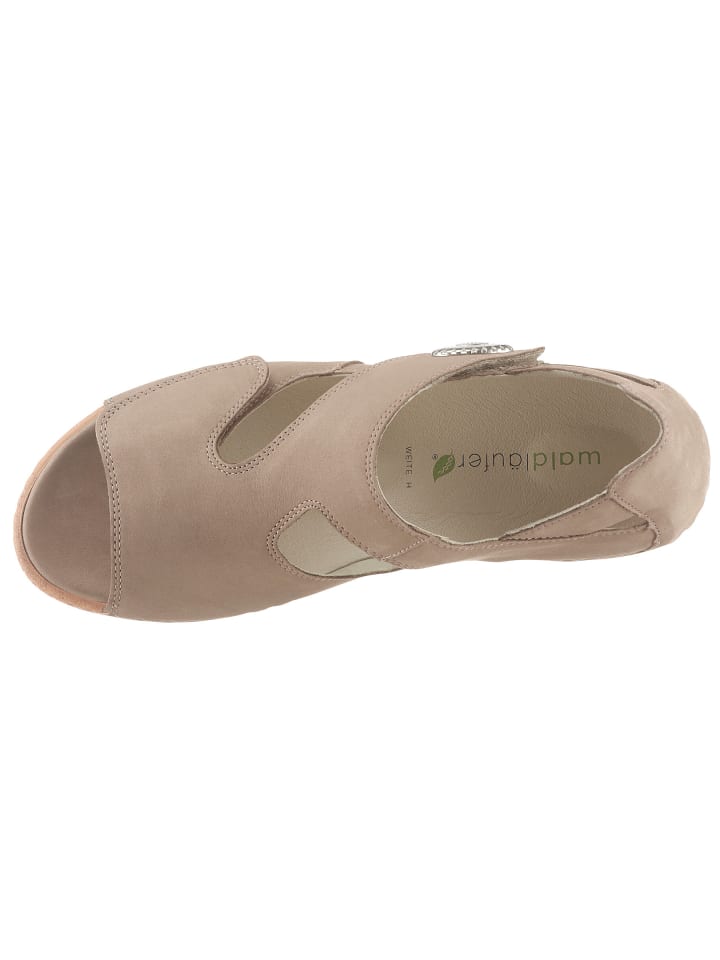 Sandale in taupe