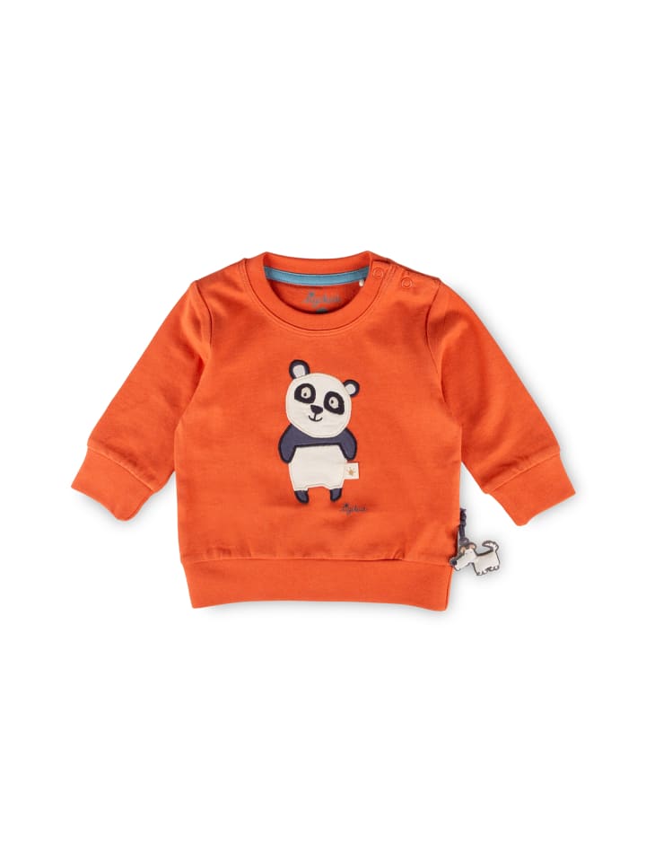 Langarmshirt in orange