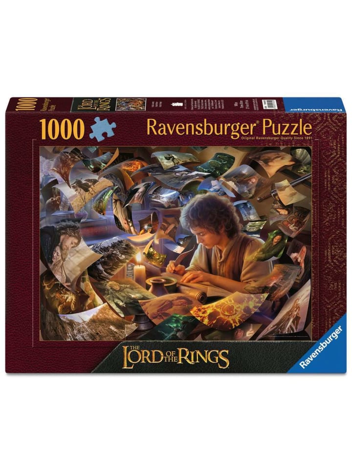 Ravensburger Puzzle 1.000 Teile Frodo's Reise in bunt