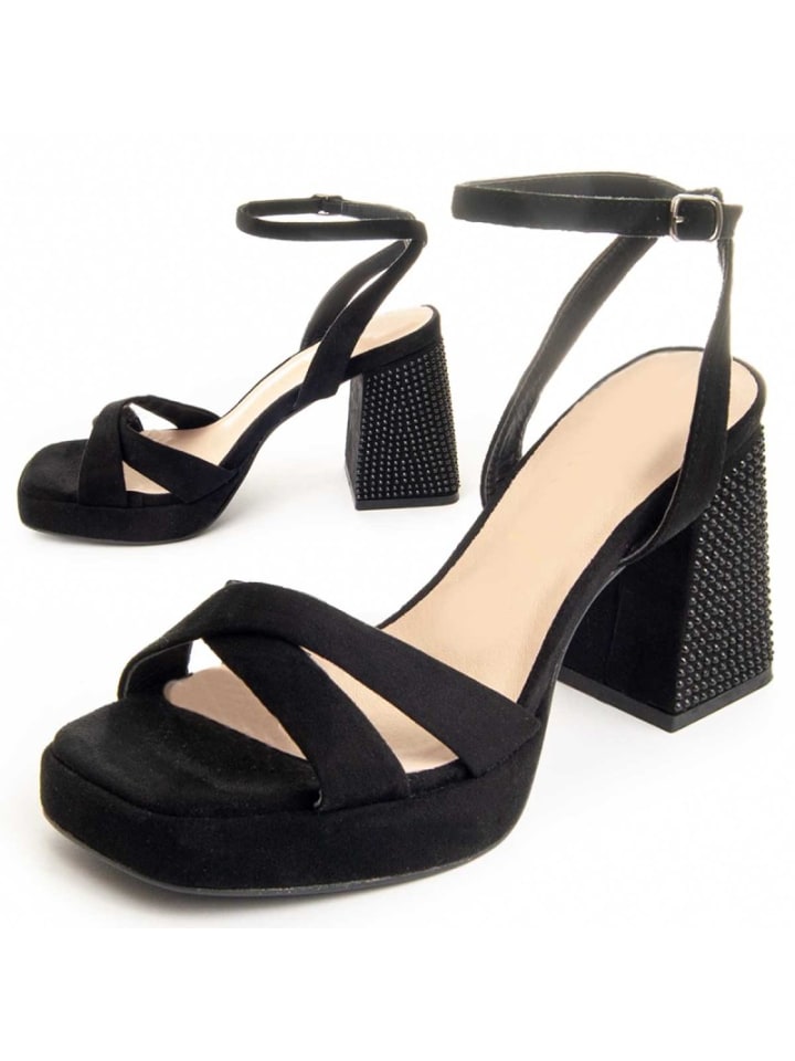 Sandalen Fersensandale Festsand3 in Schwarz