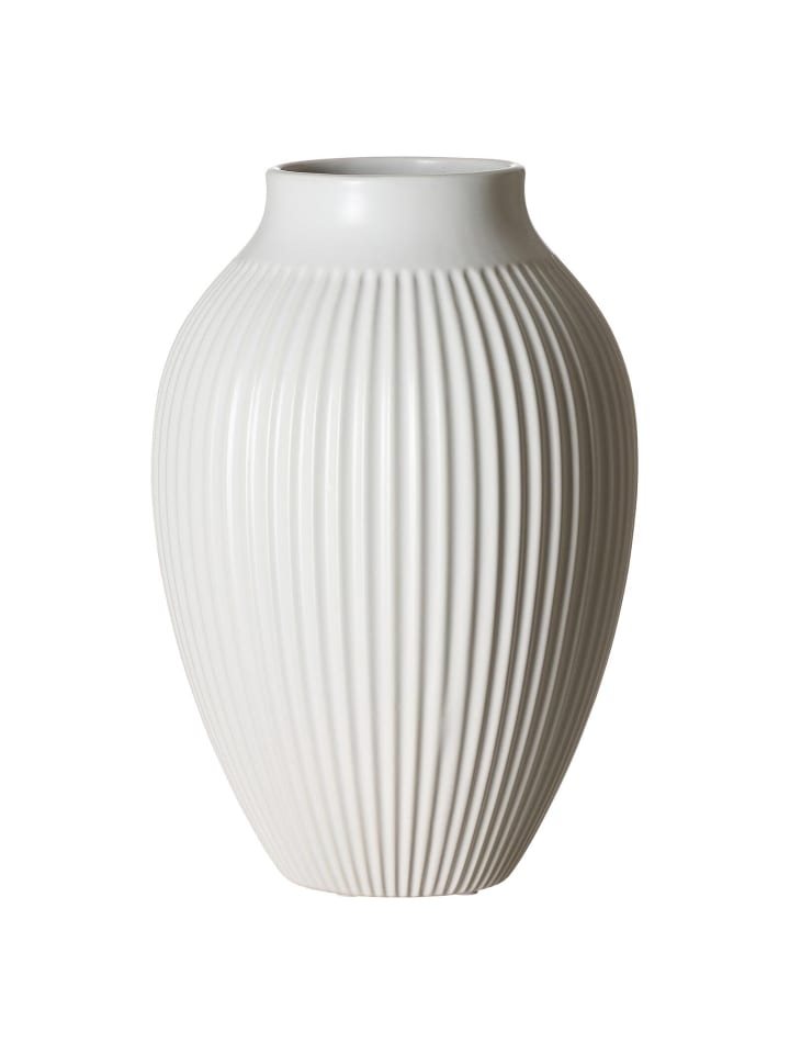 Vase Alsta in Weiß 27,5 cm