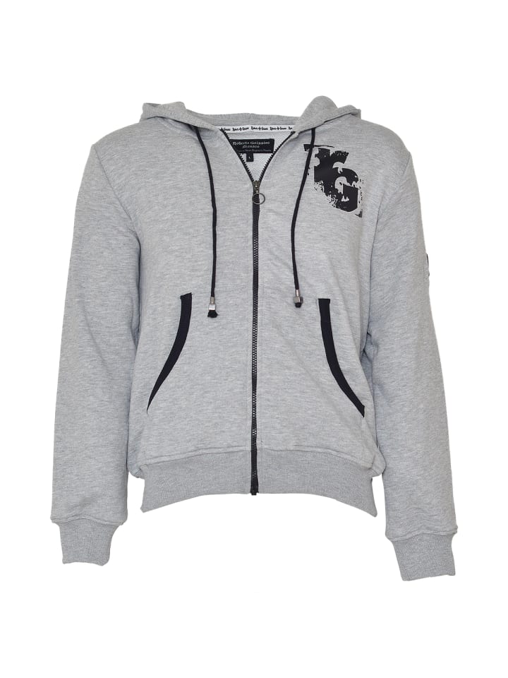 X Hoodie Grau