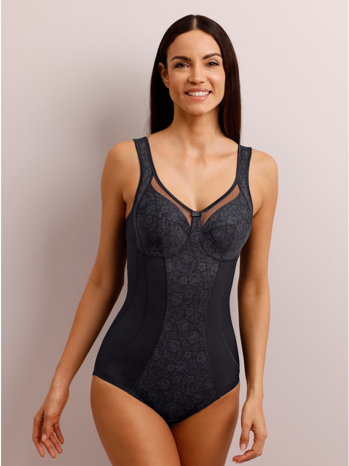 Body ohne Bügel in schwarz