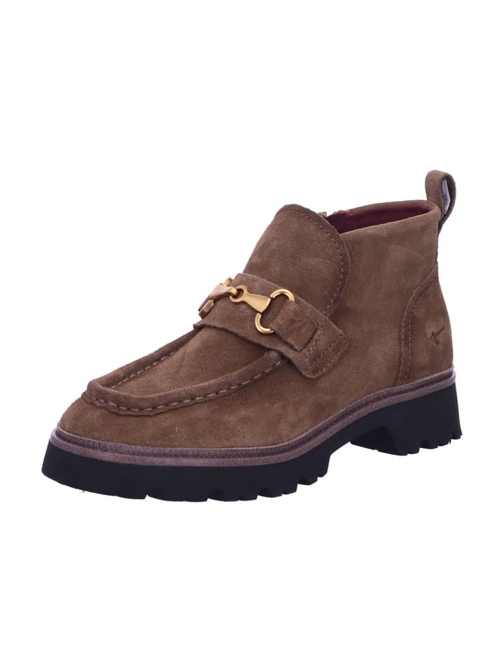 Damen Stiefel/Boots ungefüttert in Braun