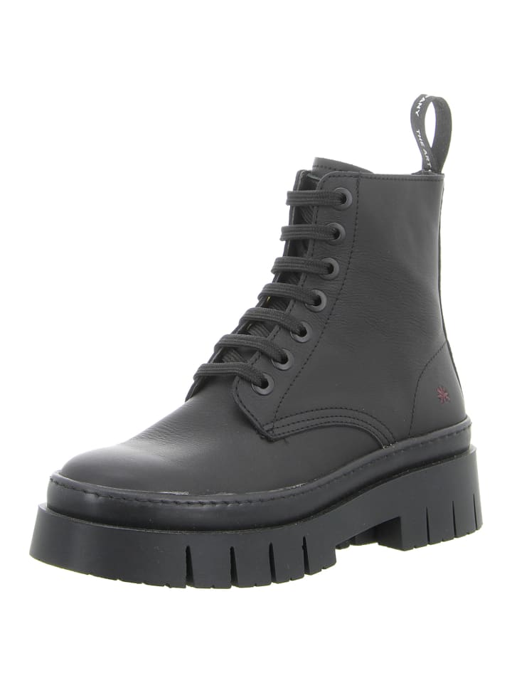 Schnürschuh in schwarz