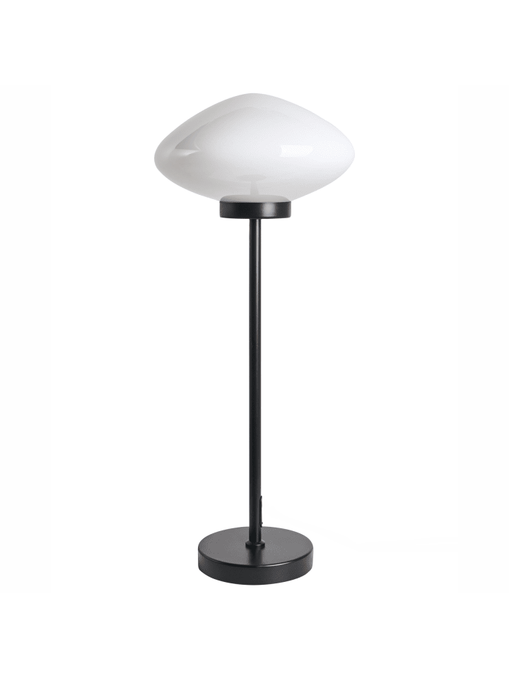 Tischleuchten SIBUN in Schwarz/Weiß - (W) 24 x (H) 55 x (L) 24 cm