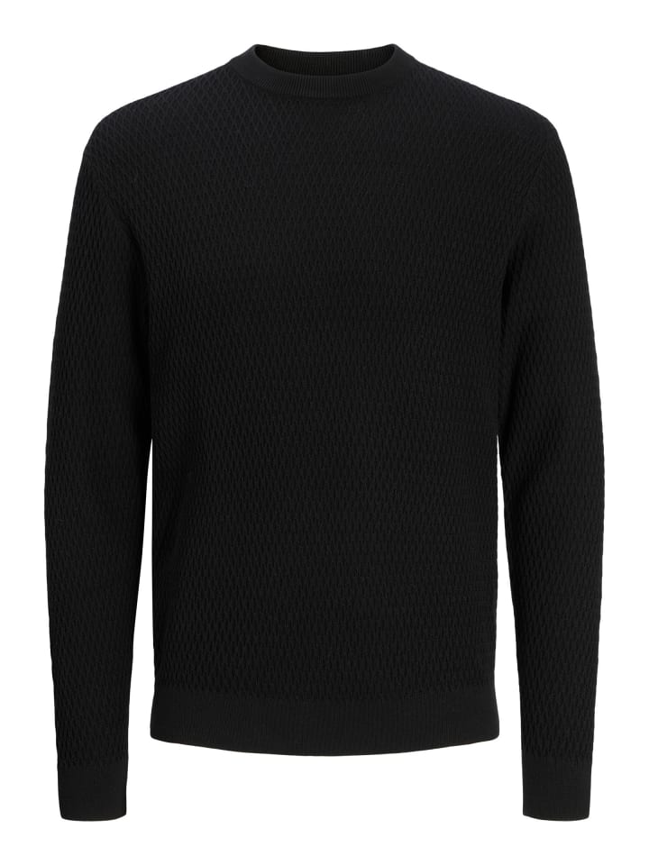 Strickpullover in Black