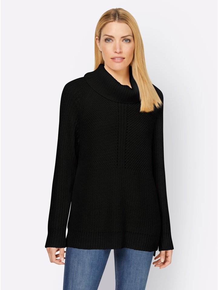 Pullover in schwarz