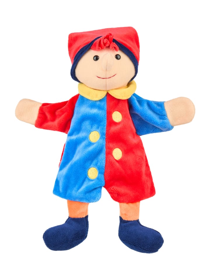 Handpuppe Kasper in mehrfarbig