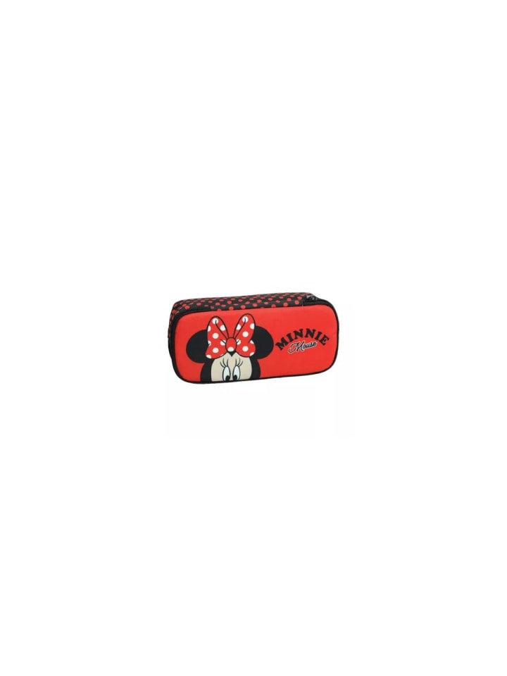 Minnie Red Dots Federmäppchen mit 2 Fächern 26 cm