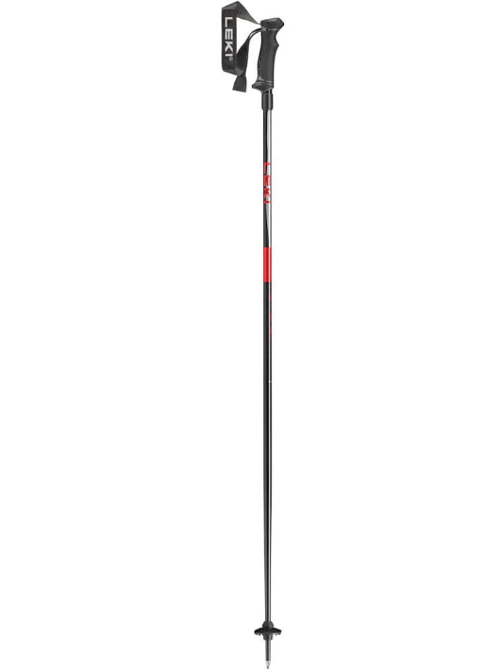 Skistöcke Alpin in schwarz