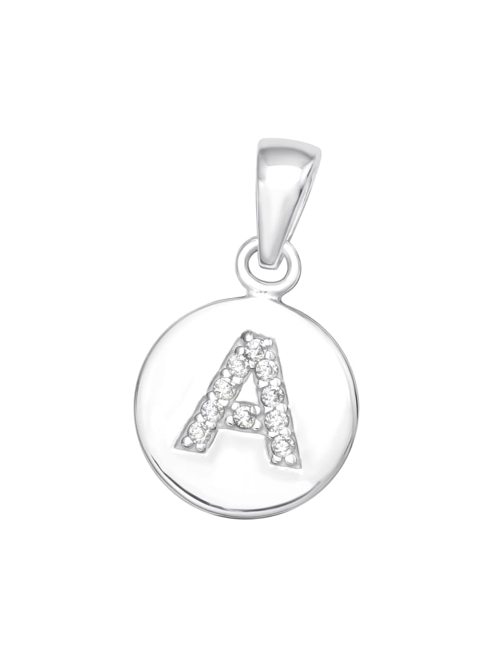 Buchstaben-Anhänger in Silber