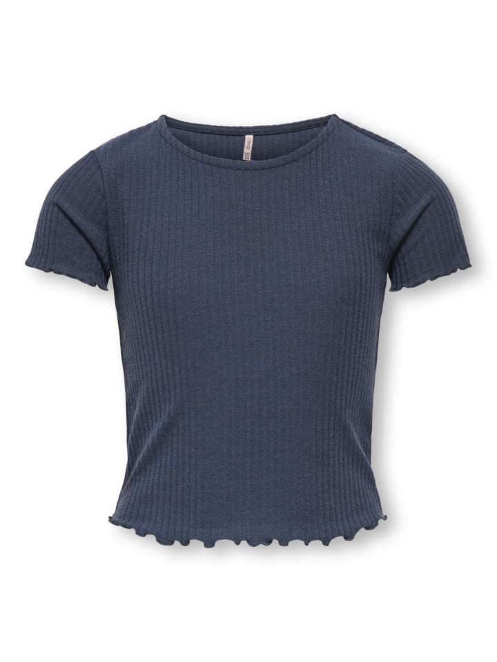 T-Shirt in ombre blue