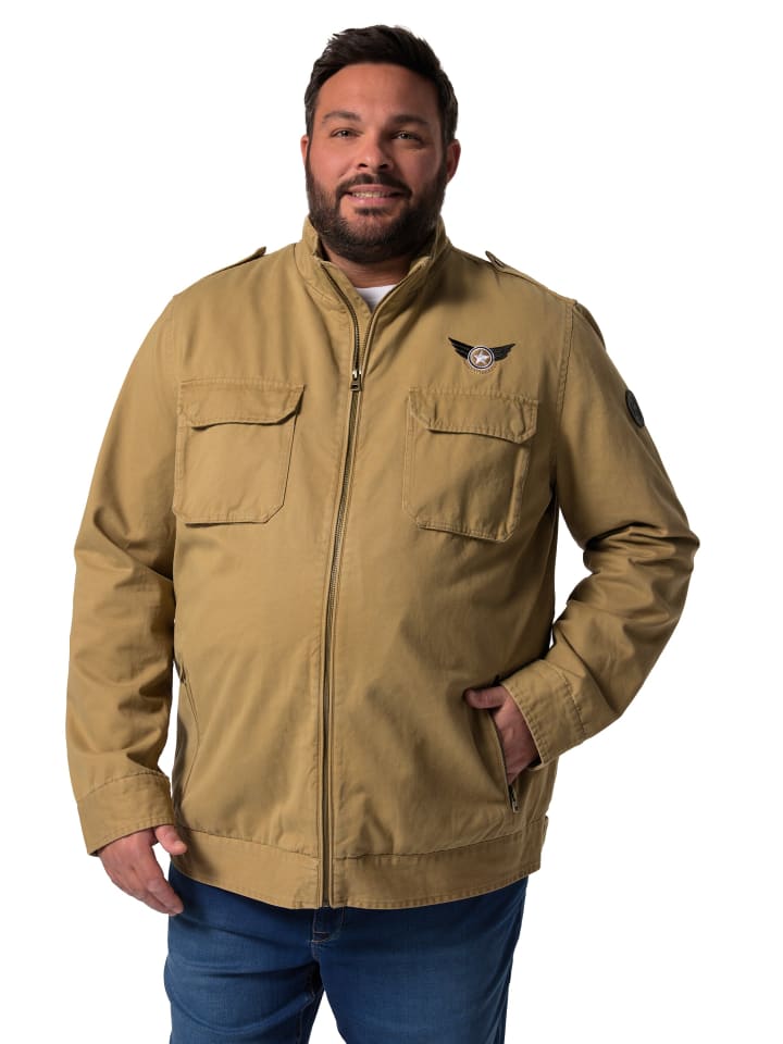 Übergangsjacke in camelbraun