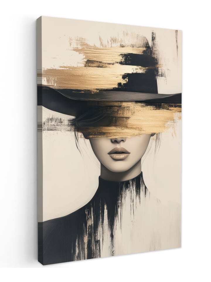 Leinwand Bilder Goldfarben