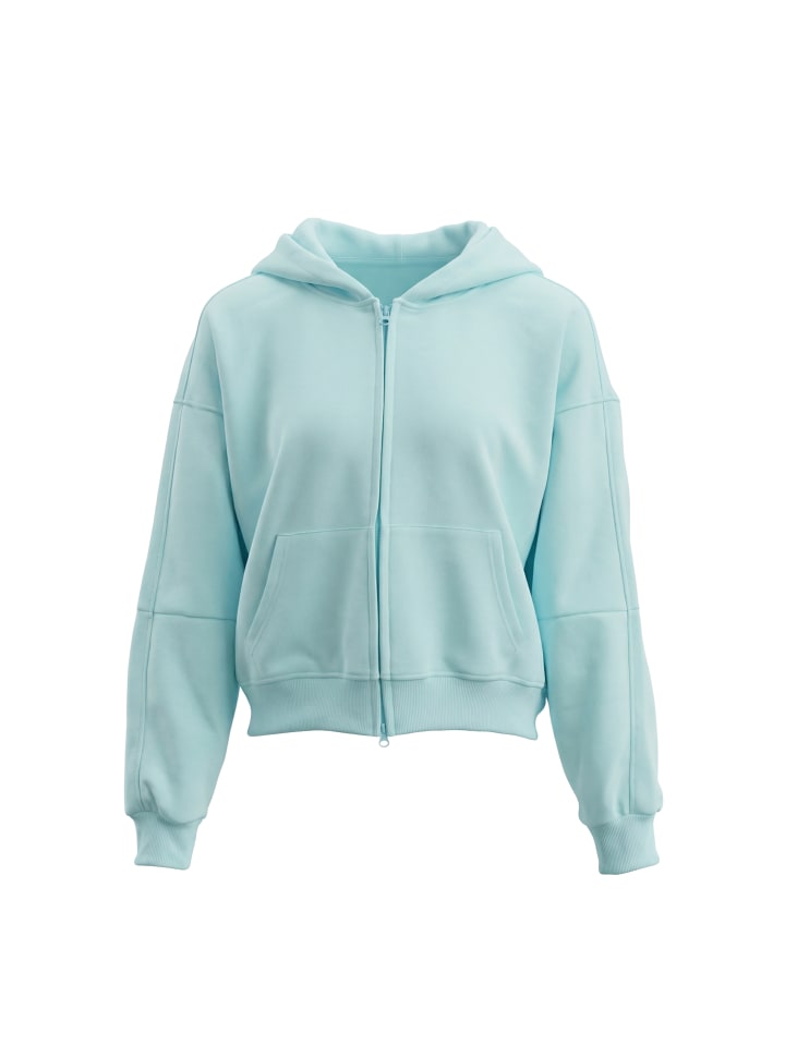 Women Hoodie in Aqua
