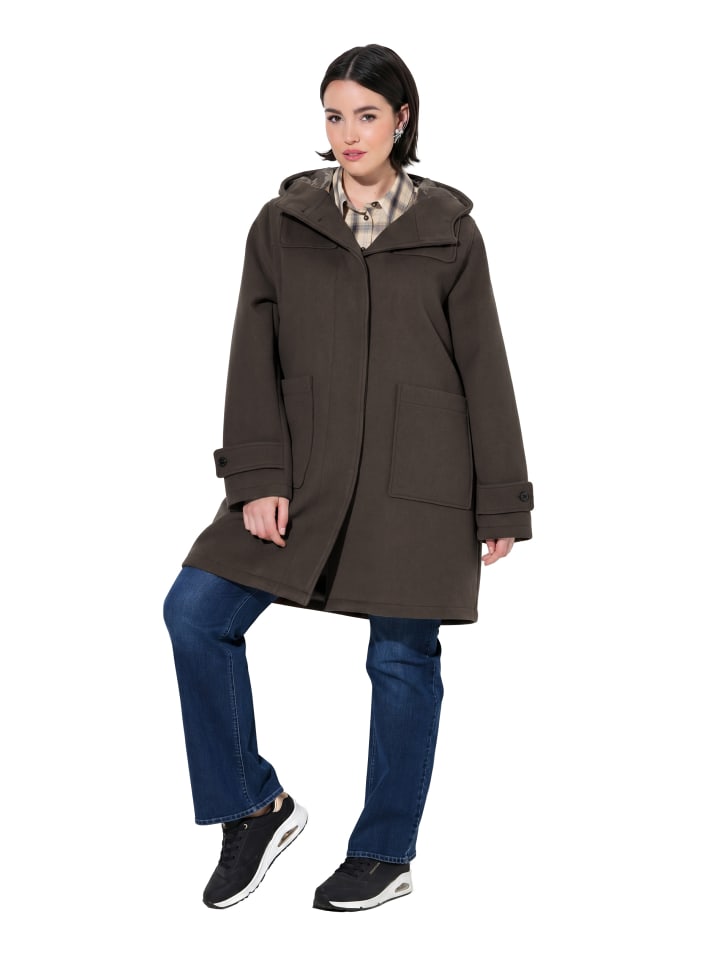 Dufflecoat in nussbraun