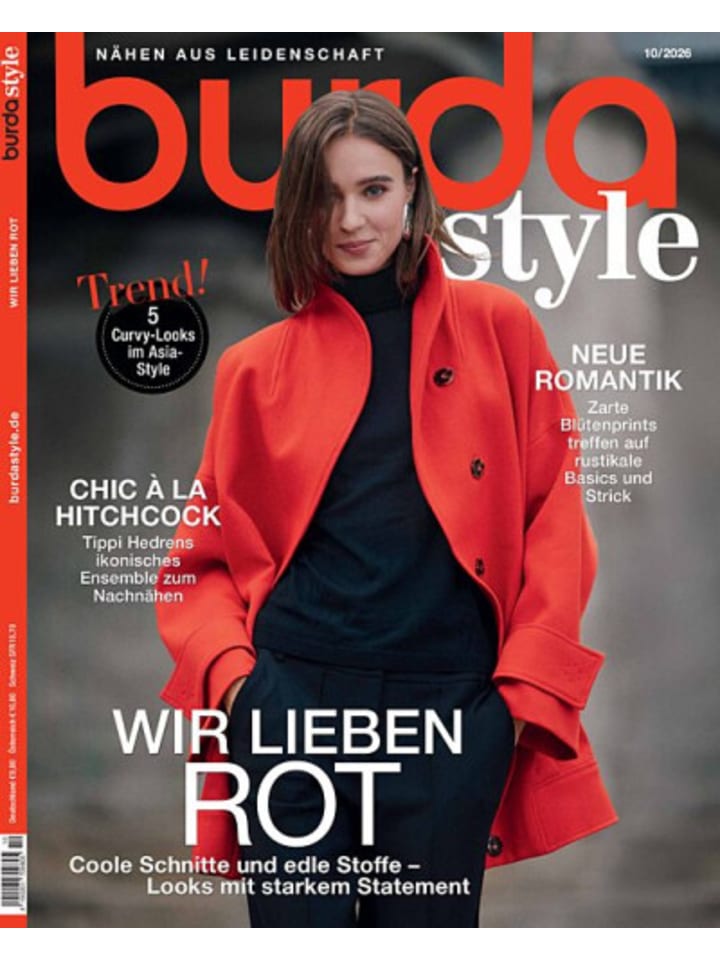 12 x BURDA STYLE Zeitschrift (Gutschein für Jahres Abo)
