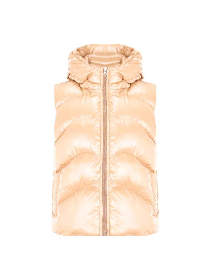 Steppweste Laura in beige