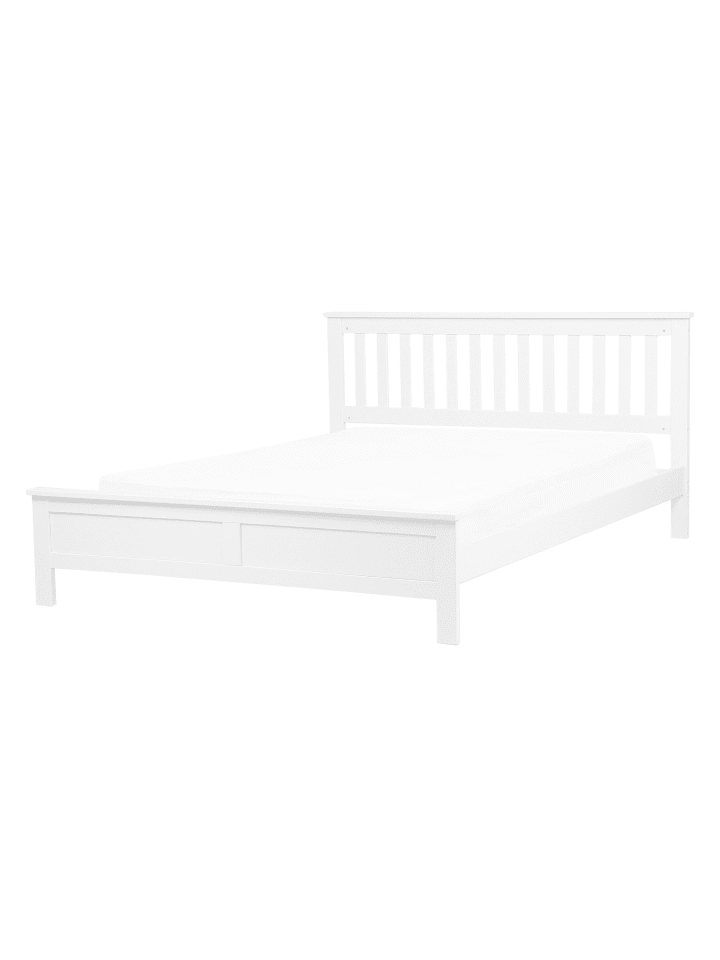 2-tlg Doppelbett MAYENNE in Weiß