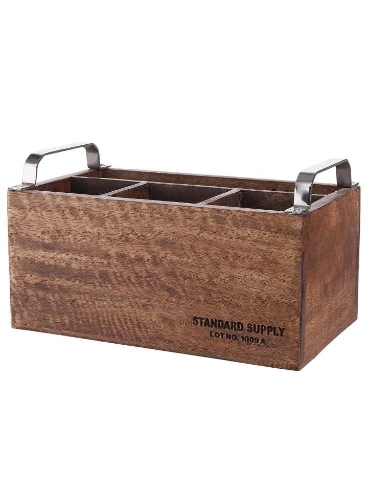 Butlers Besteckträger STANDARD SUPPLY in Braun