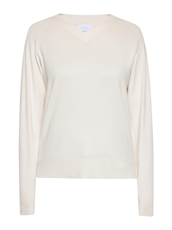 Damen Pullover in WOLLWEISS