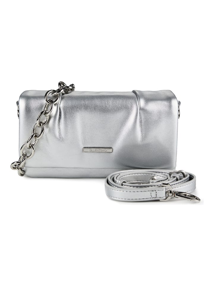 Katerina Mir Schultertasche 20.5 cm argento