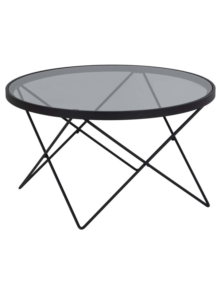 Couchtisch Cuxton Grau 80 x 80 cm