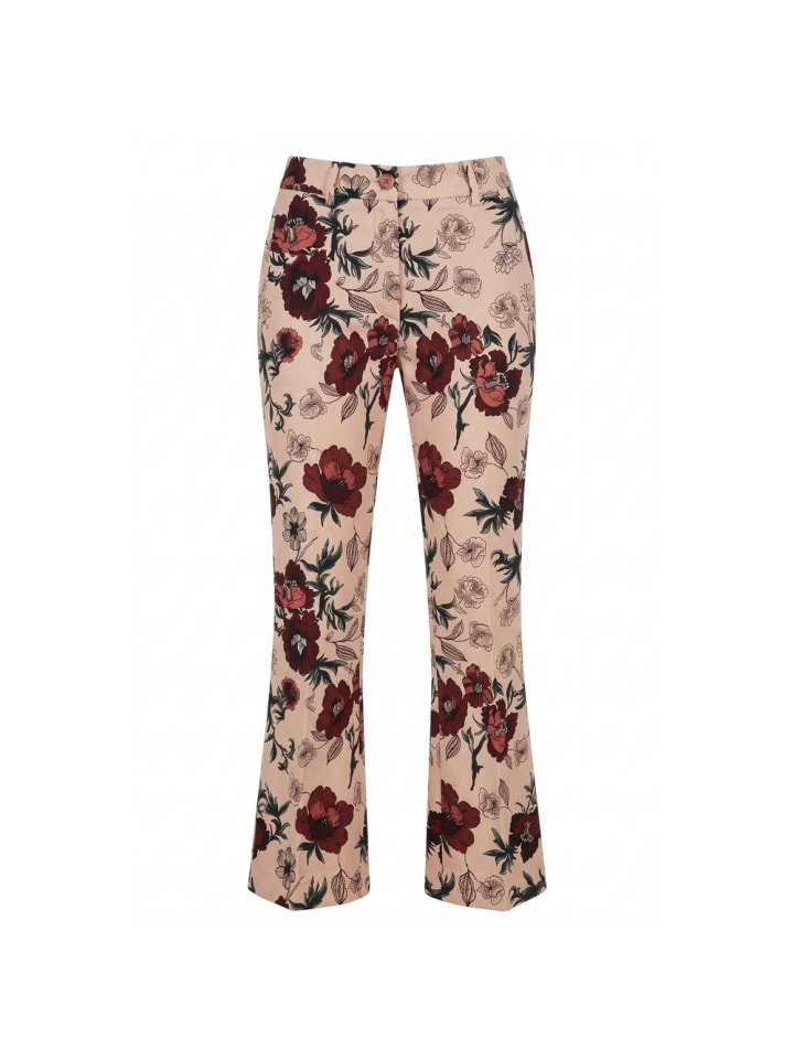 Pink Baumwolle Damenhose