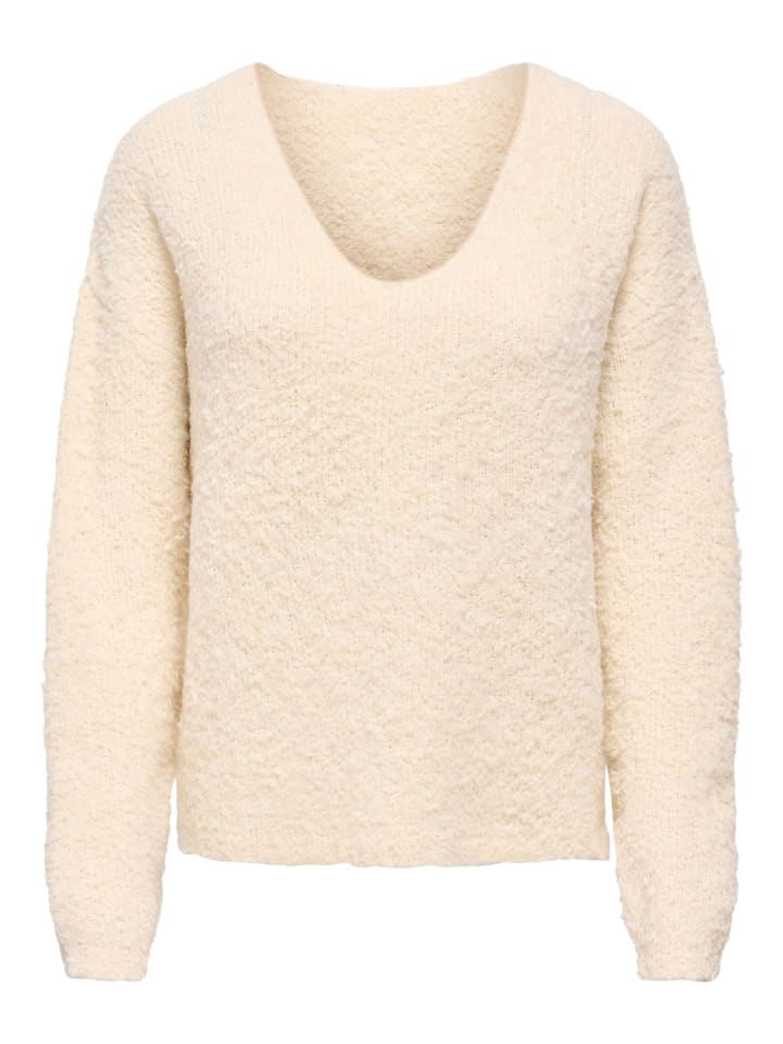 Strickpullover in Sandshell