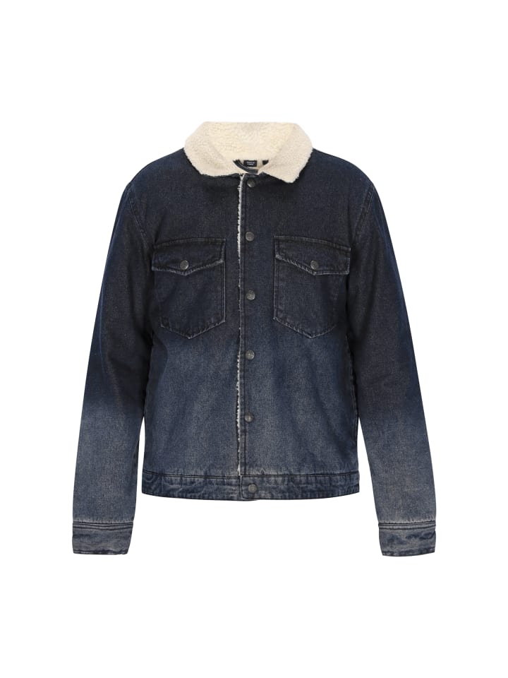 Men Jacket in dark indigo