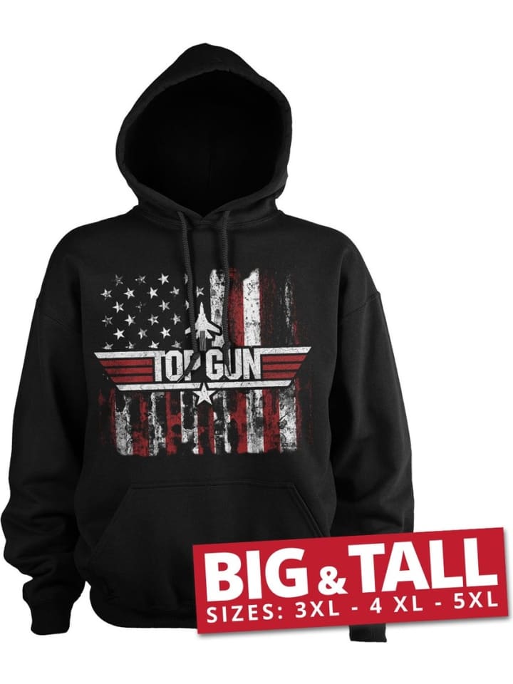 Hoodie in Schwarz