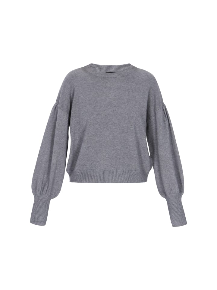 Women Sweater in grey melange