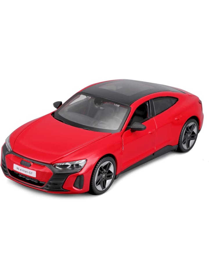 Modellauto Audi RS e-tron GT (Maßstab 1:24) in rot