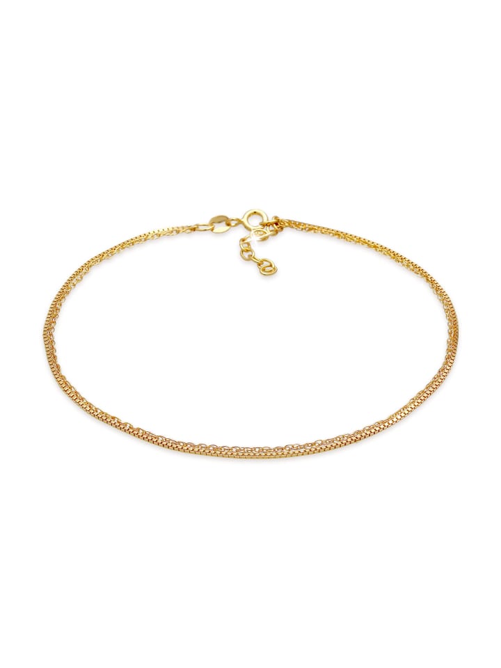 Fußschmuck 925 Sterling Silber in Gold