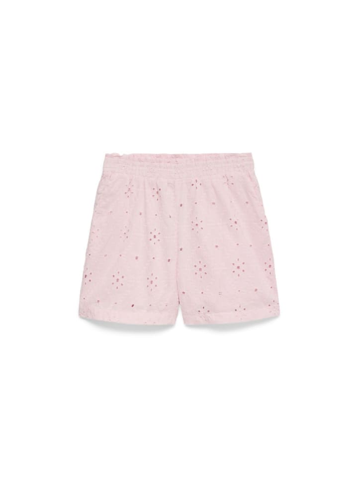 Short in pink-a-boo
