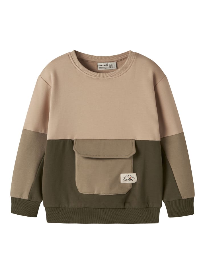 Sweatshirt in Sesame1