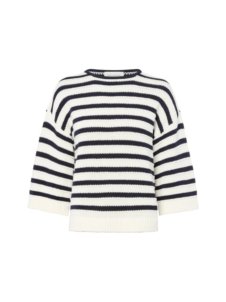 Pullover MSCHLeika Jillena in ecru marine - 0001